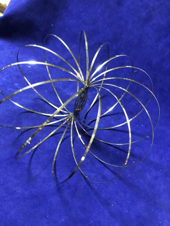 Magic Ring Sihirli Bilezik -Metal Halka Oyunu Stres Halkası - 7