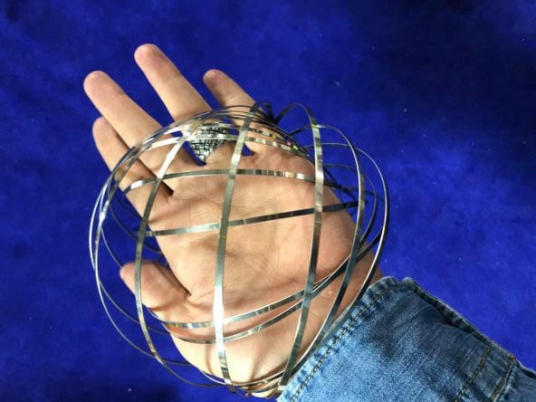 Magic Ring Sihirli Bilezik -Metal Halka Oyunu Stres Halkası - 8