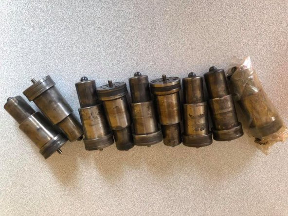 Gemi Makine Dizel Püskürtme Nozzle Memesi - Marine Enjektör 9 Adet 2.El - Resim 2