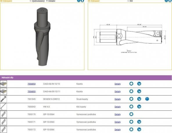 ISCAR DR-CA DDA-063 Torna Kafası Yedek Parçası - ISP-10D-066 Shim Plate (2 Adet) - 8