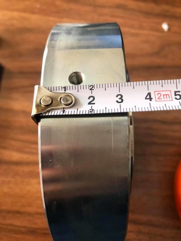 Tek Kanallı Eksenel Flanş 120 mm ve Düz Flanş 135 mm - 8
