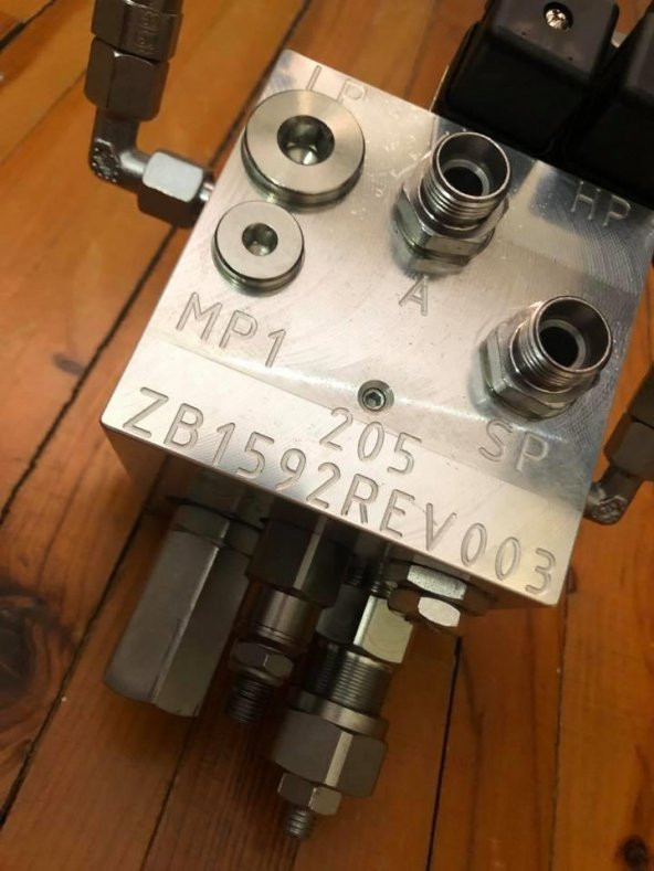 3500 Psi Basınç Şalterli Kontrol Valfi Göstergesi - Marine Basınç Kontrol Valfi - 6