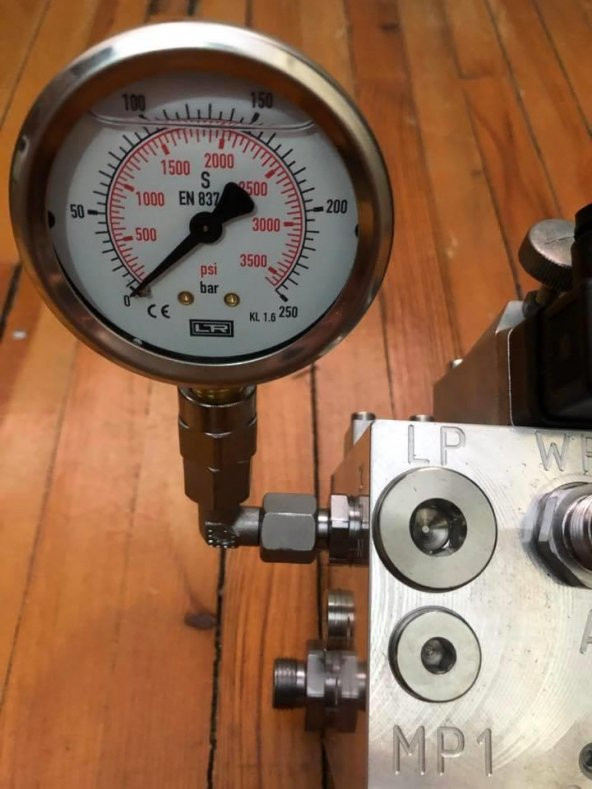 3500 Psi Basınç Şalterli Kontrol Valfi Göstergesi - Marine Basınç Kontrol Valfi - 7