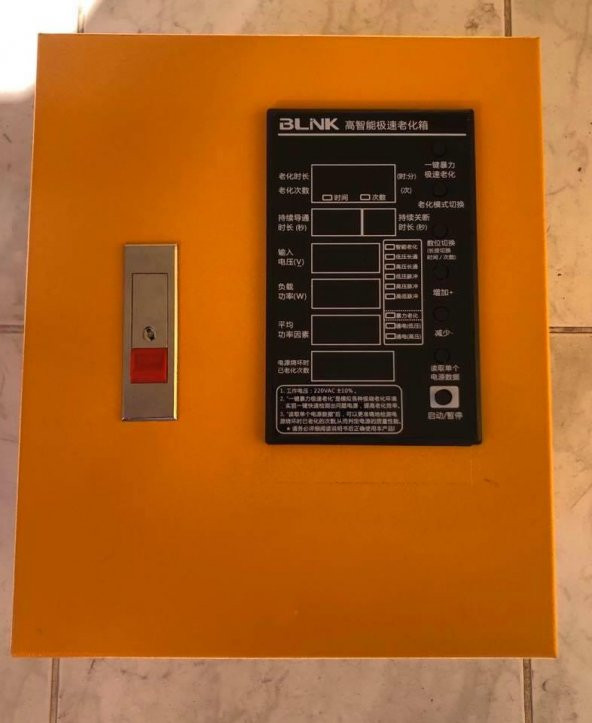 Blink Led Kontrol Panosu - Led Yaşlanma Kontrol Kutusu - LED Aging Control Box - 2