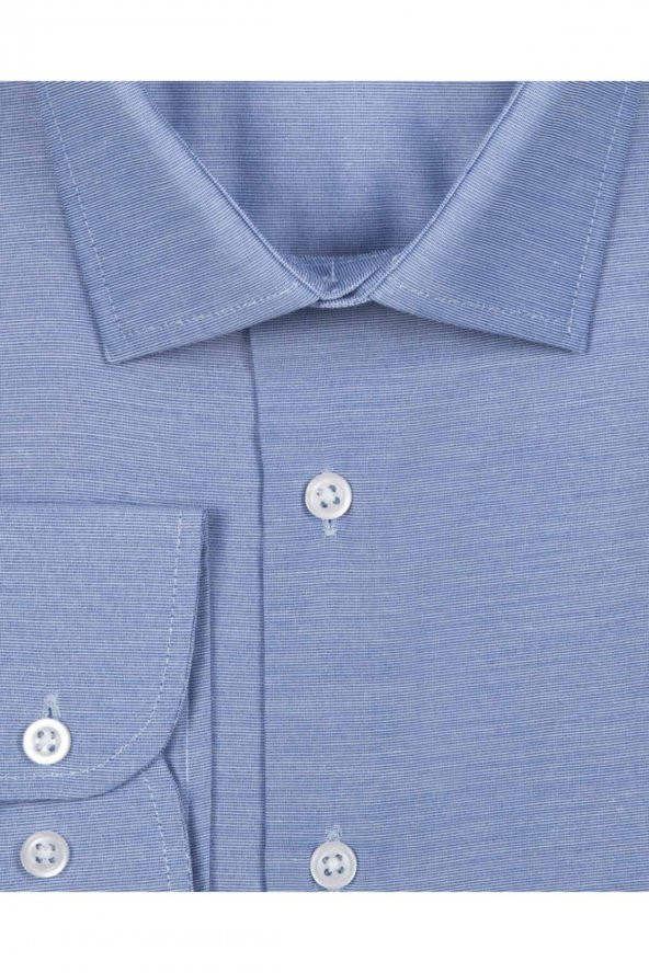 Slim Fit Erkek Gömlek - Resim 5