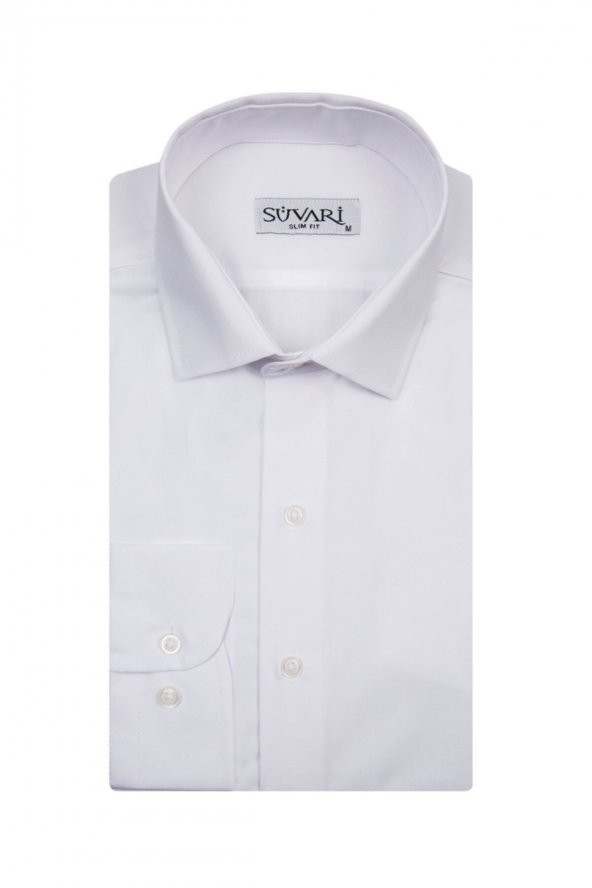 Slim Fit Erkek Gömlek - 1