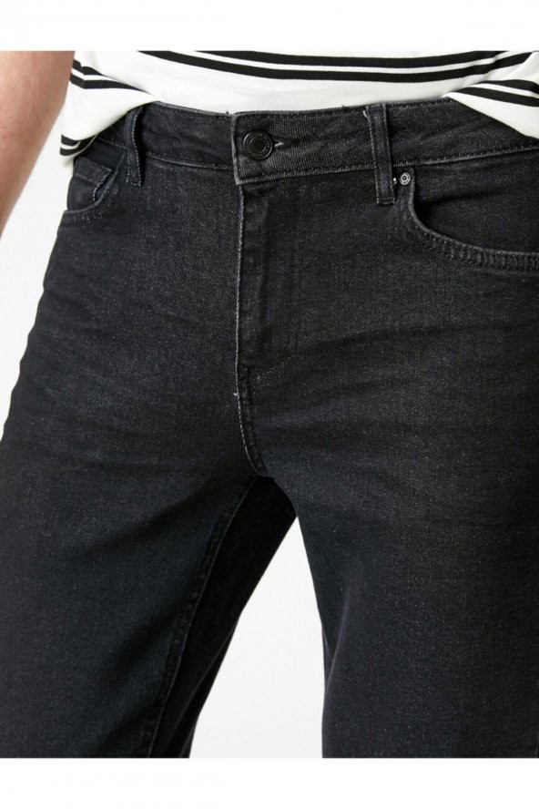Slim Fit Kot Pantolon - Brad Jean - 5