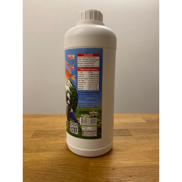 GÜVERCİN DÜNYASI MAVİ SIVI 1 LT - 2