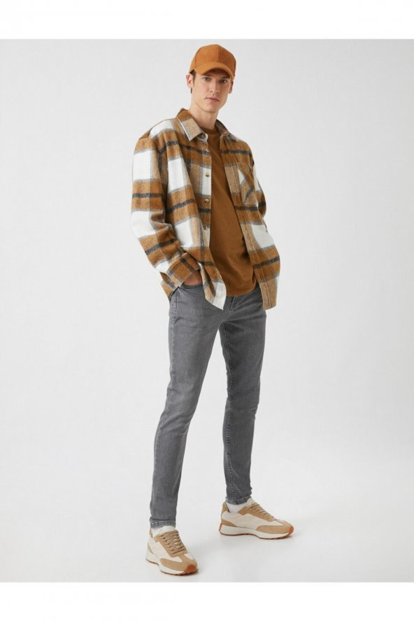 Super Skinny Fit Kot Pantolon - Justin Jean - 2