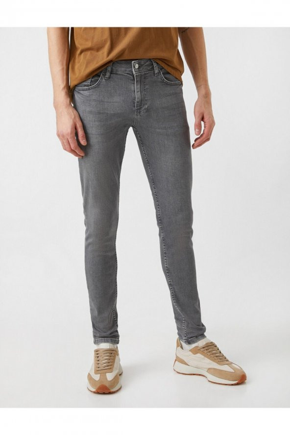 Super Skinny Fit Kot Pantolon - Justin Jean - 3