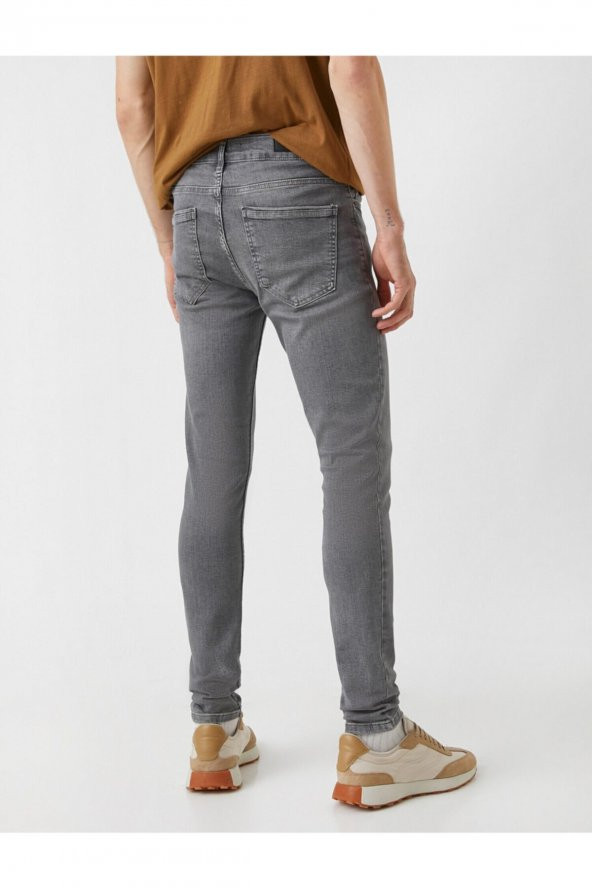 Super Skinny Fit Kot Pantolon - Justin Jean - 4