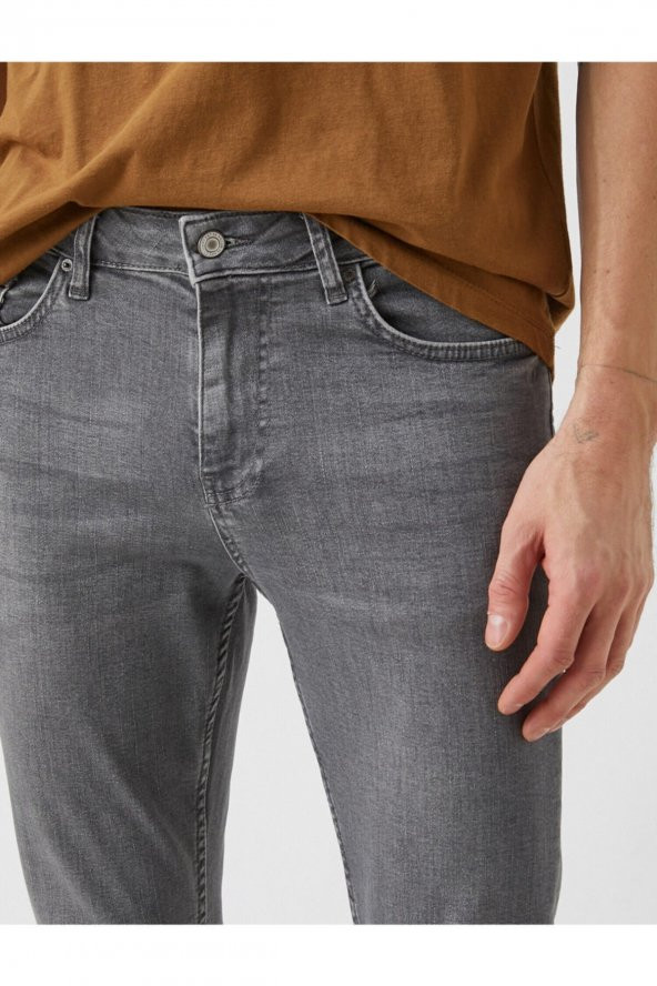 Super Skinny Fit Kot Pantolon - Justin Jean - 5