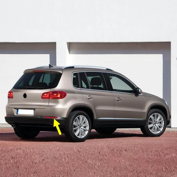 VW Tiguan 2012-2015 Sağ Arka Tampon Reflektörü Kedi Gözü 5N0945106