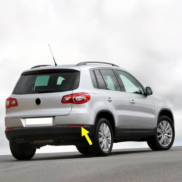 VW Tiguan 2008-2011 Sağ Arka Tampon Reflektörü Kedi Gözü 5N0945106