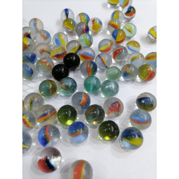 Burak Adan Zeye 50 Adet Misket Bilye