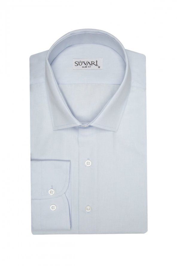 Slim Fit Beyaz Erkek Gömlek