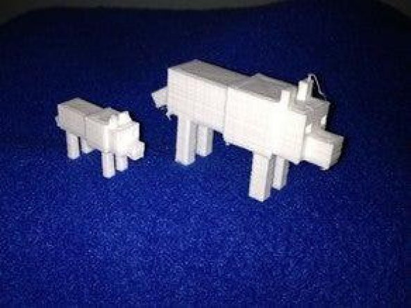Minecraft Kurt Dekoratif Biblo Dekor Hediyelik Süs Eşyası - 7