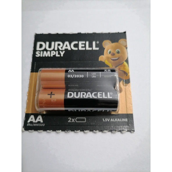 DURACELL SIMPLY Kalem Pil AA