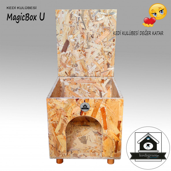 Kedi Evi - Kedi Kulübesi Magıcbox U PLUS - 3