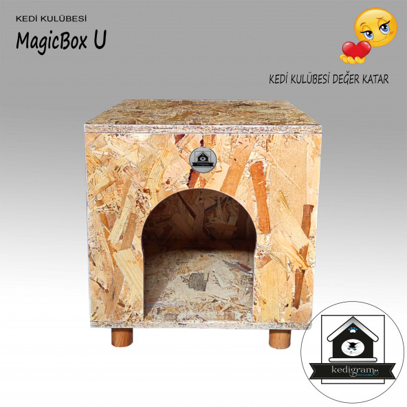 Kedi Evi - Kedi Kulübesi Magıcbox U PLUS - 4