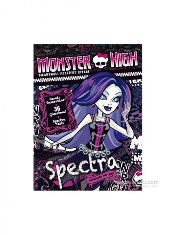 Monster High Spectra Çıkartmalı Faaliyet Kitabı-Kolektif