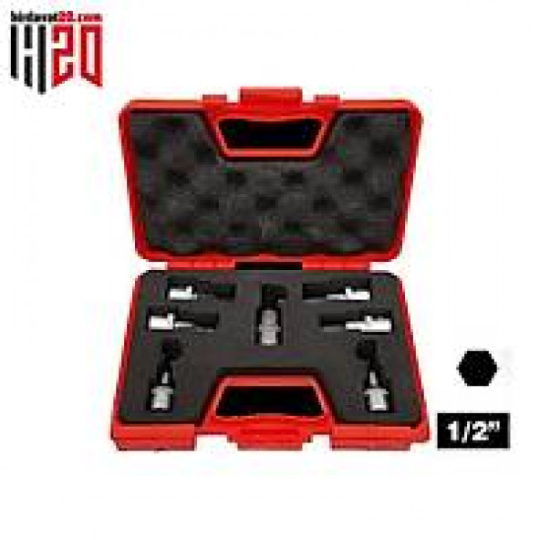 İzeltaş 1/2 Lokmalı Allen Uç Takımı (60Mm 7 Parça)- 1113001107