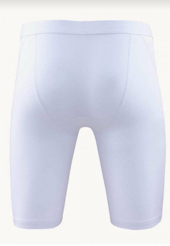 TUTKU ELİT 1253 ERKEK ELESTAN UZUN BOXER 12 Lİ BEYAZ - 2