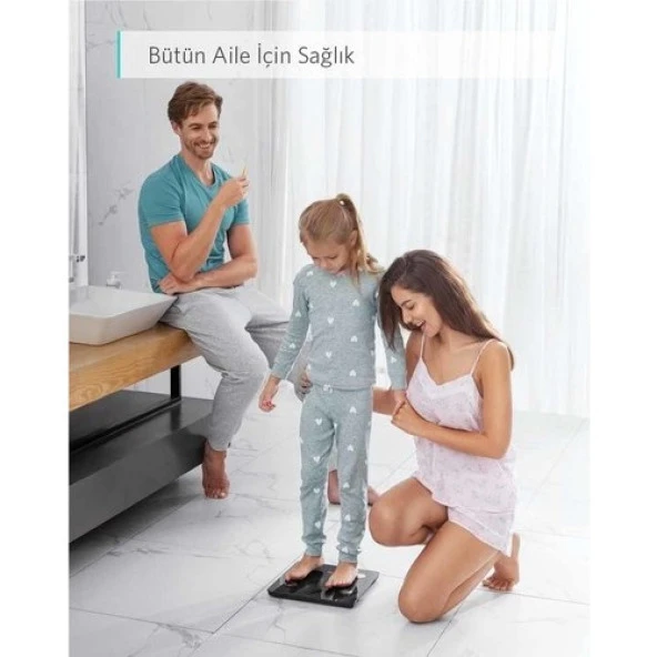 Anker Eufy T9146H11 Smart Scale C1 Yağ Ölçerli Baskül - 6