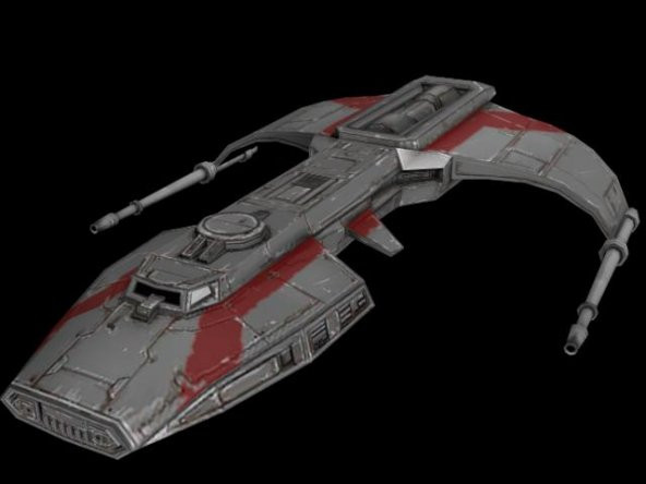 Marauder Class Corvette Plastik Aparat - 1