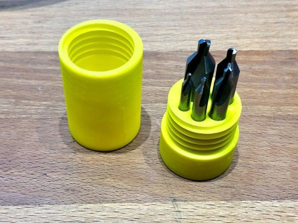 Vida Üstü İle Orta Matkap Kutusu Plastik Aparat - 1