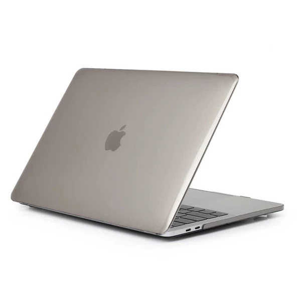 Apple Macbook Air 13.3inç M1 A2337 2021 Kılıf Kristal Ön Arka Şeffaf Kapak TD - 3