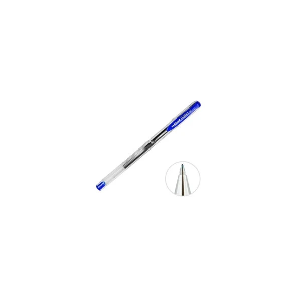 Uni-Ball Roller Kalem Signo Fine Jel Bilye Uç 0.7 MM Mavi (12 Li Paket)