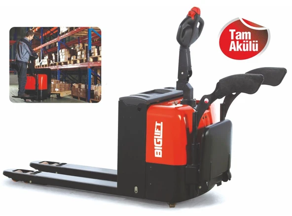 BigLift RM-WP-LPT20 Tam Akülü İstifleme Makinası 2000 Kg - Resim 2
