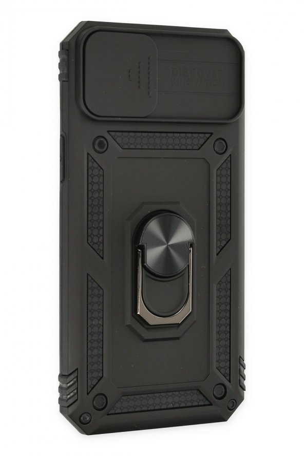 iPhone 14 Plus Kılıf Pars Lens Yüzüklü Kamera Sürgülü Silikon Kılıf - 2