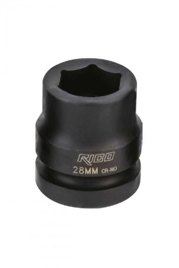 1” 6 KÖŞE KISA HAVALI LOKMA 32MM
