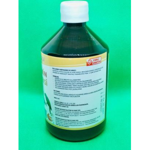 GÜVERCİN DÜNYASI MULTİVİTAMİN KOMPLEKSİ 500ML - 2