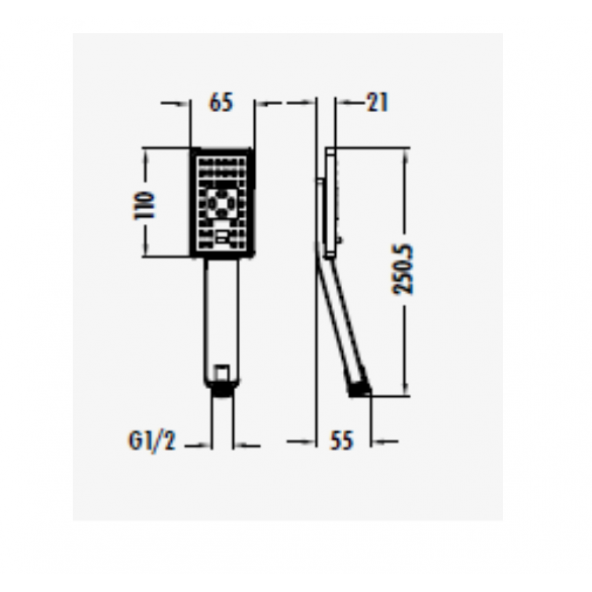 Creavit SH117 El Duş Seti - 2