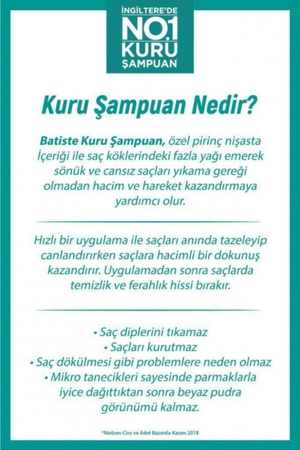 Cherry Kuru Şampuan - Cherry Dry Shampoo 200 Ml 5010724526798 - 5