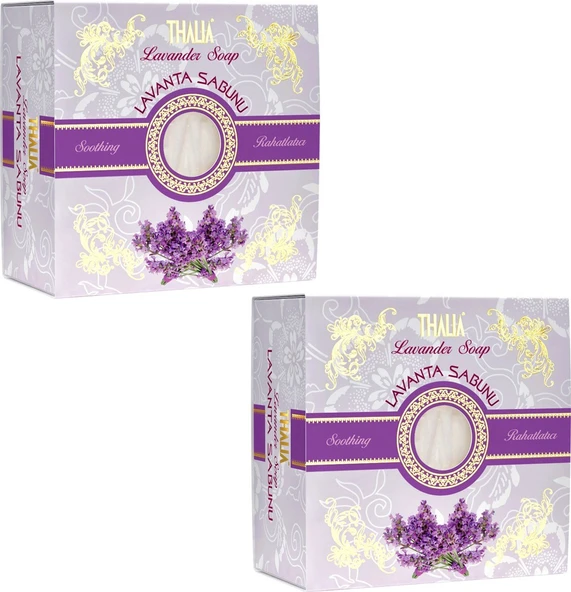 Thalia Doğal Lavanta Özlü Sabun - 150 gr x 2 Adet