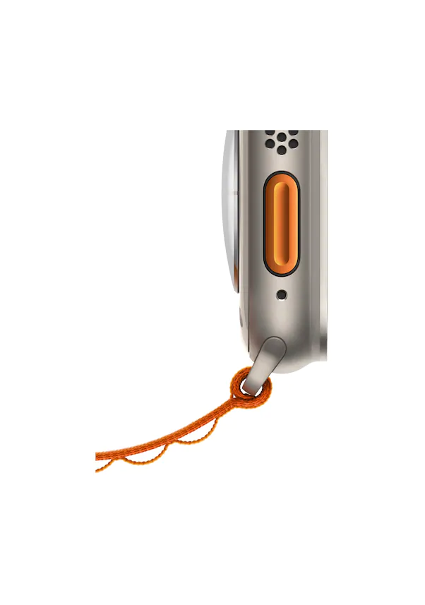 Apple Watch Ultra GPS + Cellular 49mm Titanyum Kasa ve Mavi-Gri-Trail Akıllı Saat - 4