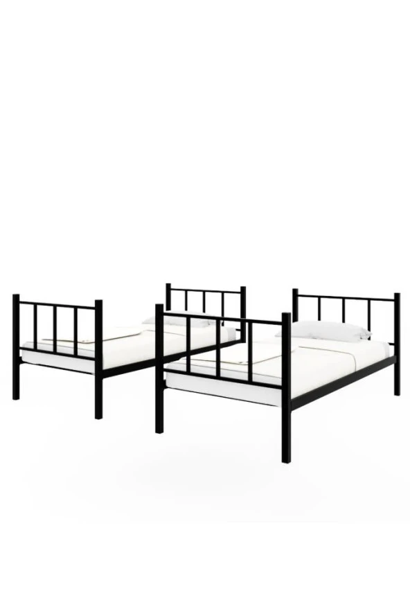 Niron 90x190 Sağlamlaştırılmış Ayrılabilir Ranza / Karyola - 3