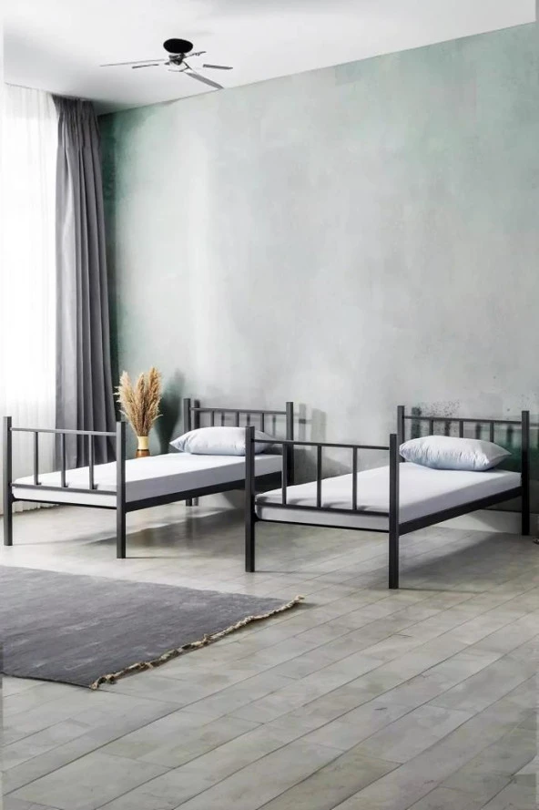 Niron 90x190 Sağlamlaştırılmış Ayrılabilir Ranza / Karyola - 4