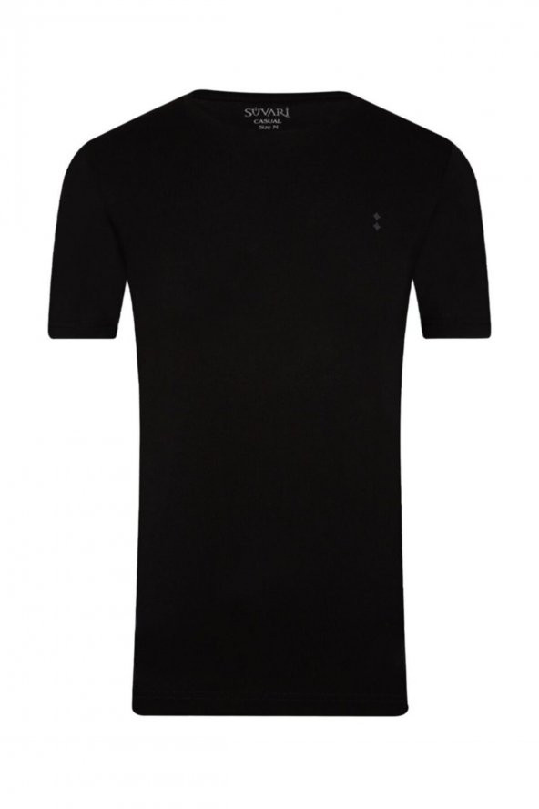 Bisiklet Yaka Regular Fit Turuncu Tişört - 3