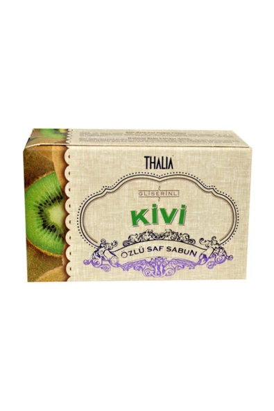 Thalia Gliserinli Kivi Özlü Saf Sabun 125G Doğal Saf Kiwi Sabunu