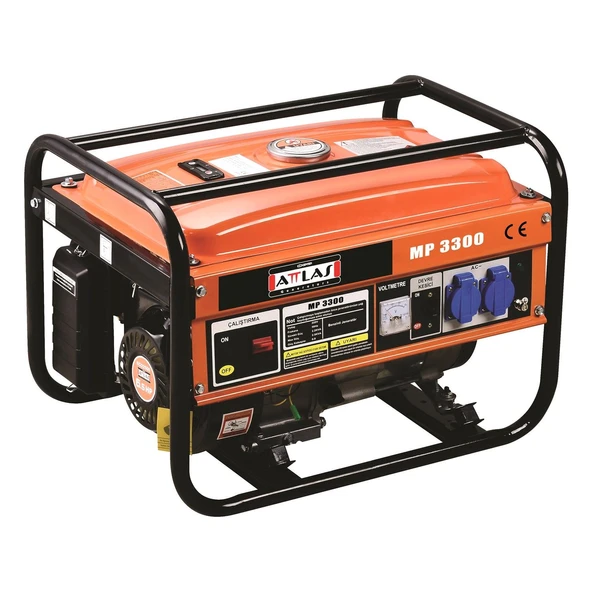 Attlas MP3300 Benzinli  Monofaze (220V)  Jeneratör ürün görseli 1