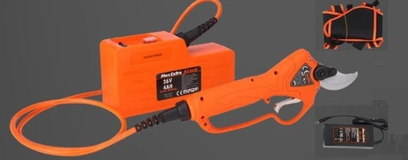 Max Extra Mx8050 Akülü Budama Makası 36V 4 Amper - 2