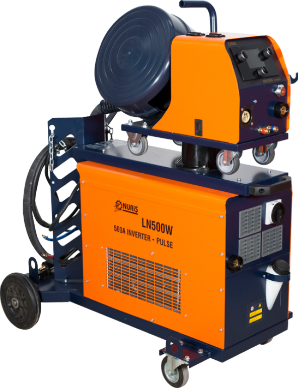 Nuriş LN 500 W Sinerjik Pulse Gazaltı Kaynak Makinası Su Soğutmalı