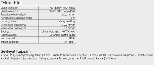 Leica Lino L2Gs Çizgi Lazer - 2