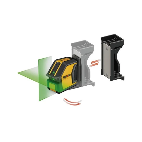 Prexiso PLC15G Yeşil  Çizgi Lazeri ürün görseli