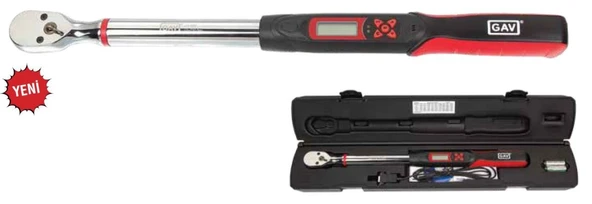 GAV DT 030 SERİSİ DİJİTAL TORK ANAHTARI